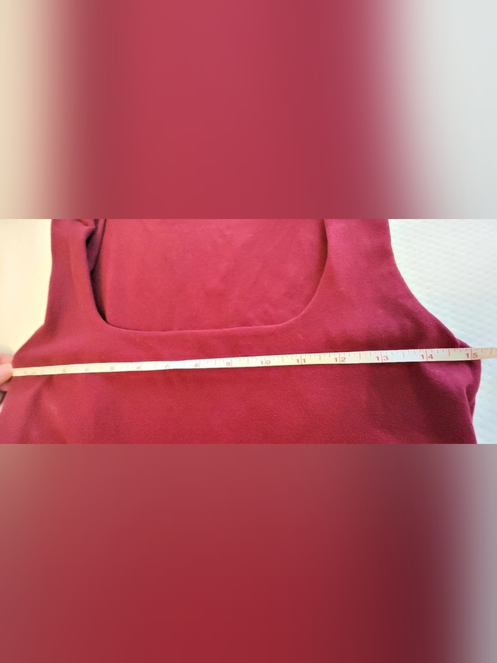 Studio Red Tank Top Size Large - Picture 5 of 6
